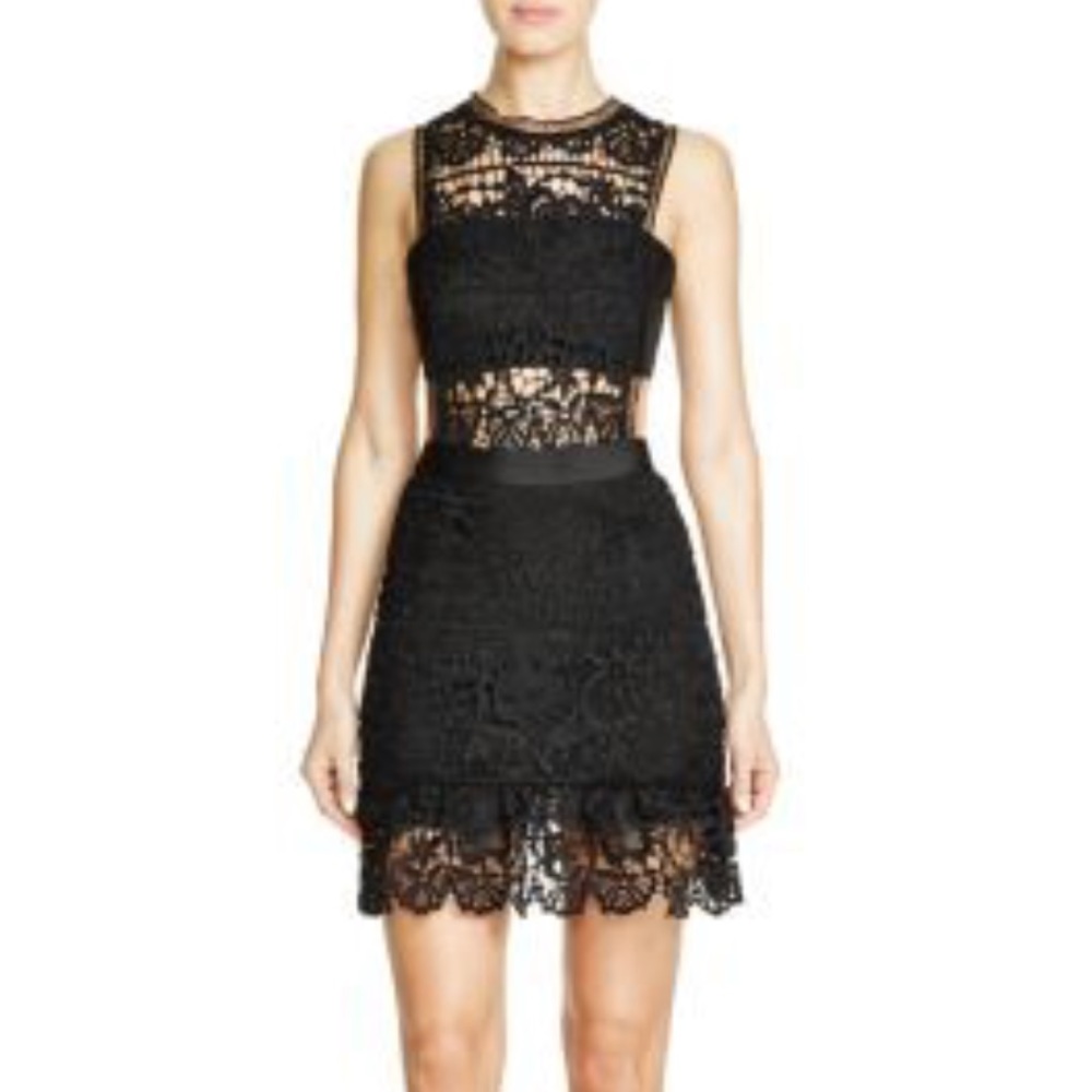 Bloomingdale’s Aqua label lace mini dress